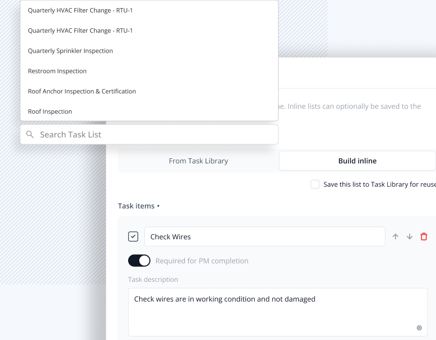 PM template library